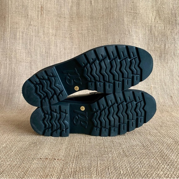 PAUL GREEN Loafer Blue Crinkle Patent Leather Samone US Size 8, Austria Size 5.5 - Picture 7 of 12